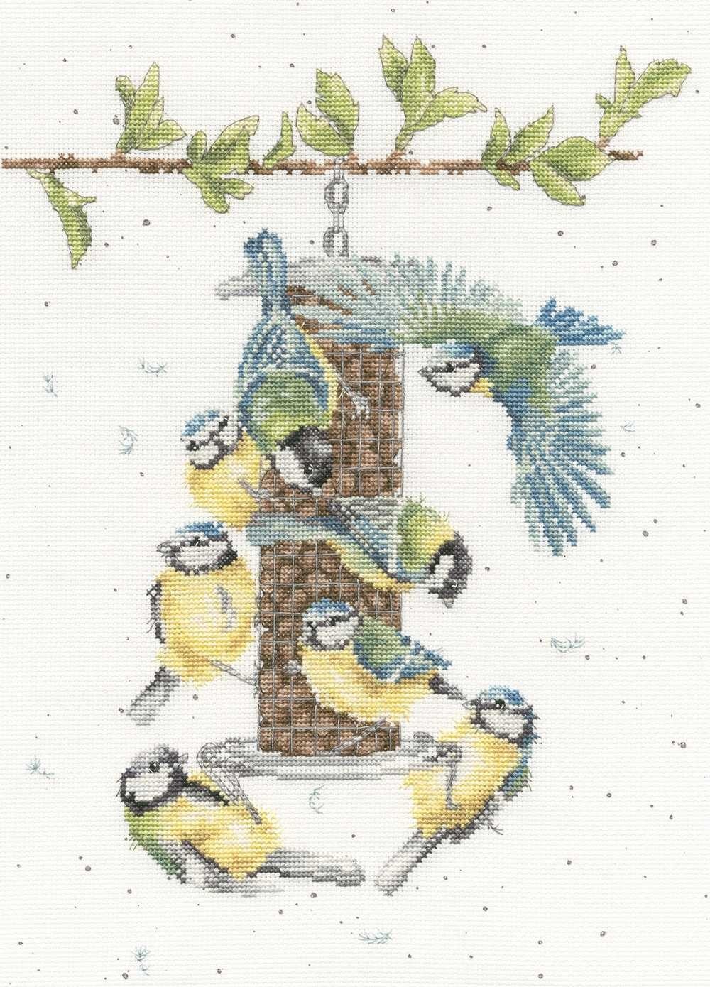 Bon Appétit  Wrendale Cross Stitch Kit ~ Bothy Threads