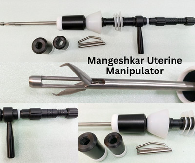 1PCS Mangeshkar Type Uterine Manipulator Laparoscopic Gynecology Surgical Tools