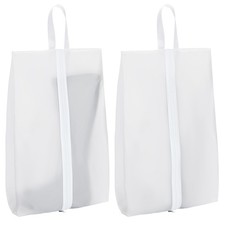 2 Pack XL Transparent Shoe Bags for Travel Waterproof Portable Bags