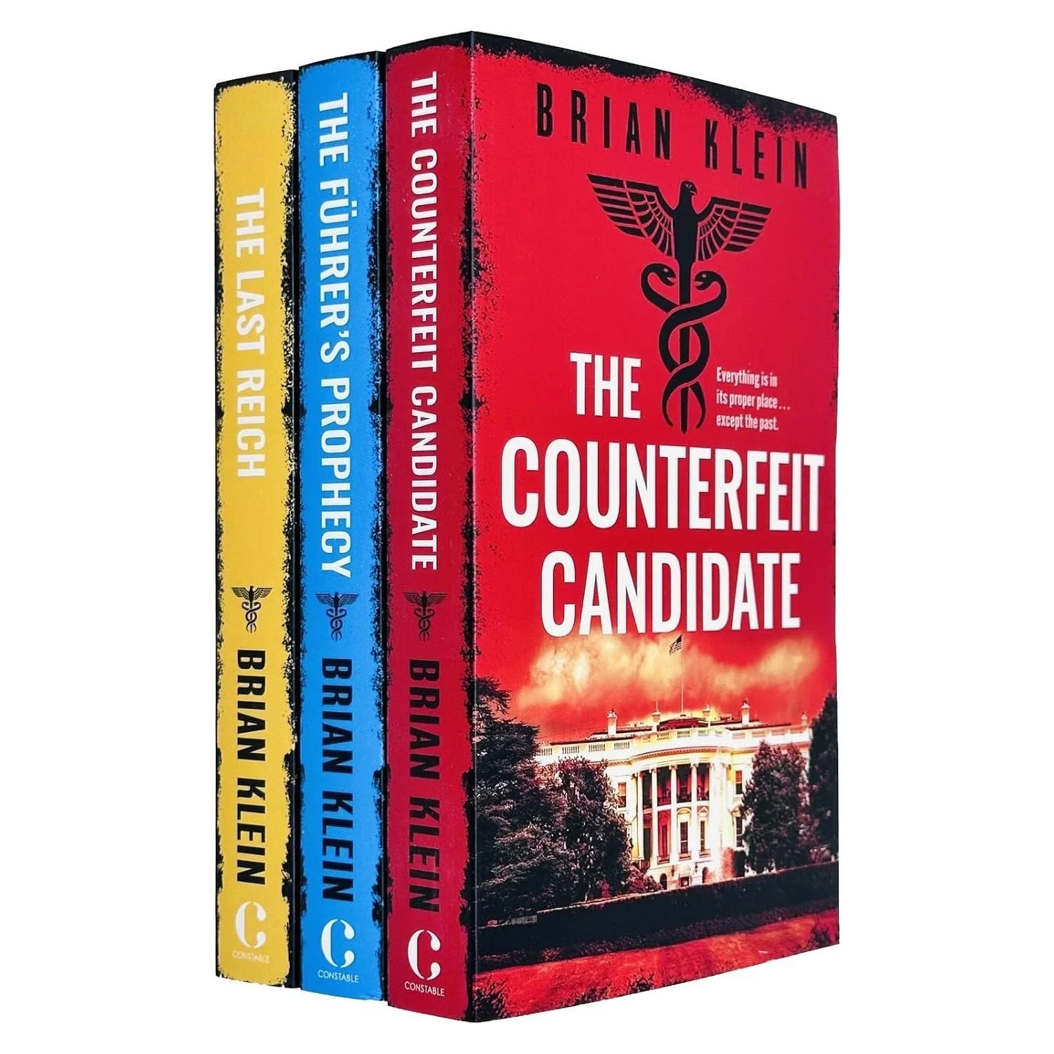 Reich Trilogy Series 3 Books Collection Set by Brian Klein Counterfeit Candidate