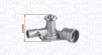 Magneti Marelli Wasserpumpe MotorküHlung 352316170864 FüR Opel TR S83 Corsa CC