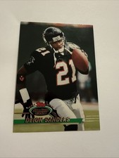 Deion Sanders 1993 Stadium Club  #100   Atlanta Falcons
