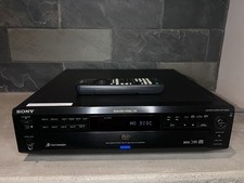 Sony DVP-C600D, 5-Disc Carousel DVD CD Player Changer w/ Remote - Works