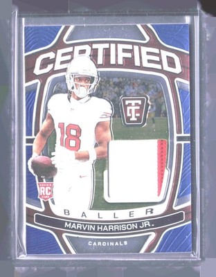 2024 Panini Phoenix #CB-MHJ Marvin Harrison Jr. /75