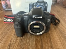Canon EOS 60D Digital SLR Camera Body with Box and Eyepiece Extender and Strap