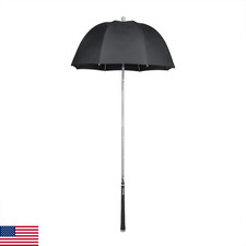 Orlimar Dri-Clubz Golf Bag Umbrella Adjustable Height Spring Top Golf Umbrella