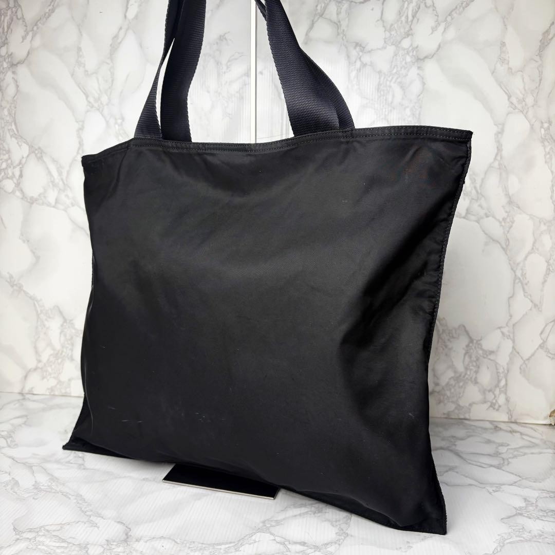 011 Prada Tote Bag Handbag Shoulder Large Capacity Black Md5 | eBay 