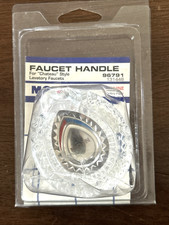 NOS Moen 96791 Faucet Handle Kit Clear Plastic Teardrop Chateau