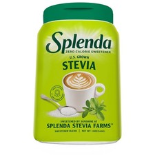 SPLENDA Stevia Zero Calorie Sweetener, Plant Based Sugar Substitute 19 oz Jar