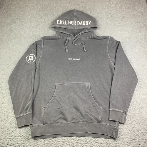 Alex Cooper Call Her Daddy Barstool Hoodie Adult Size Medium Sweatshirt Unwell