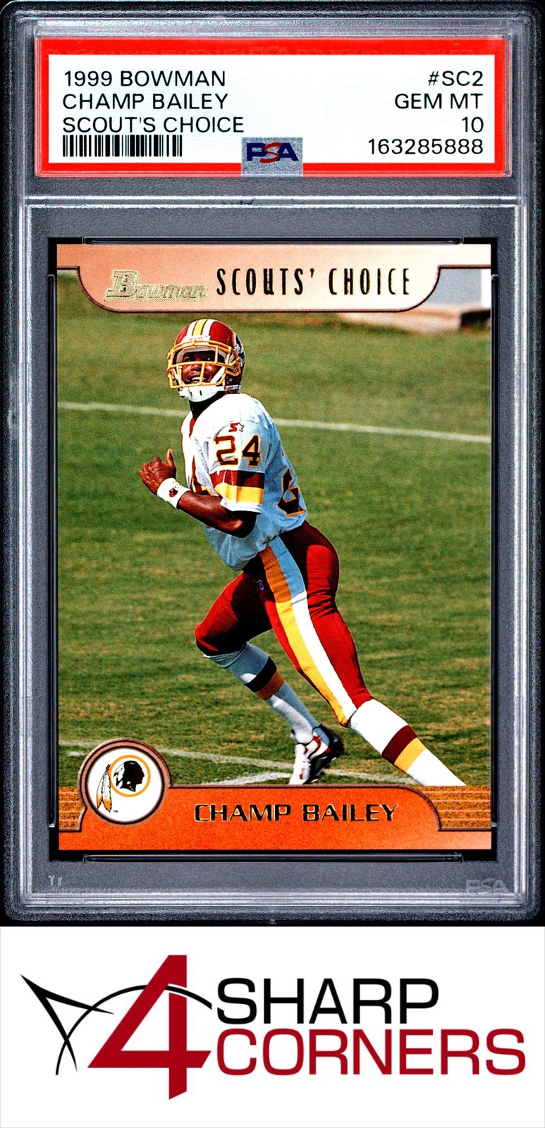 Champ Bailey Bowman Scouts Choice #SC2 Base