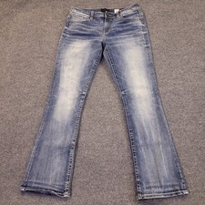 Buckle Black Fit No 76 Bootcut Candiani Italian Denim 31x32 Mid Rise Stretch