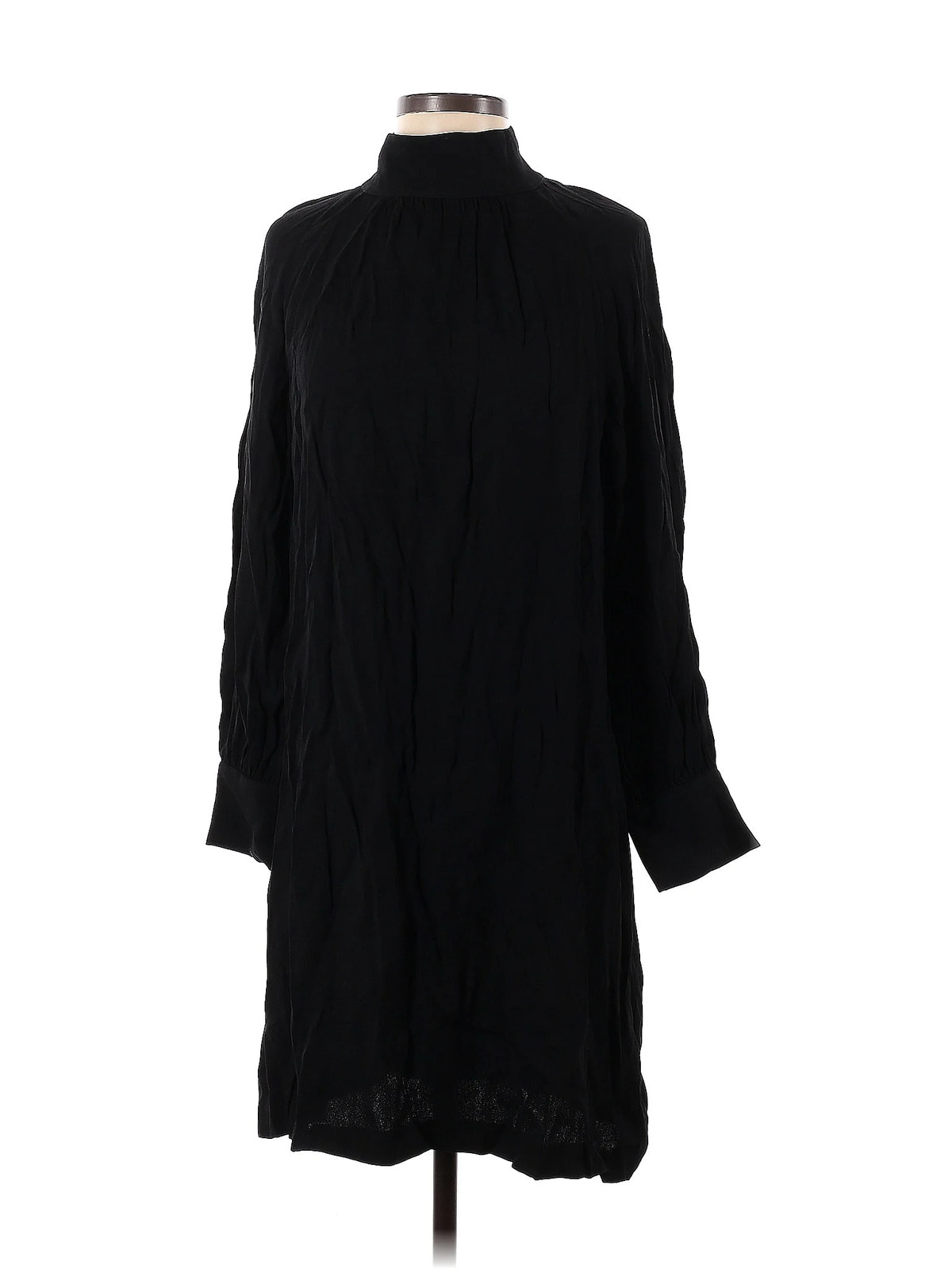 Massimo Dutti Women Black Casual Dress 36 eur