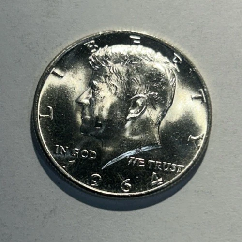 1964 Silver Kennedy Half Dollar - Uncirculated / BU - J115