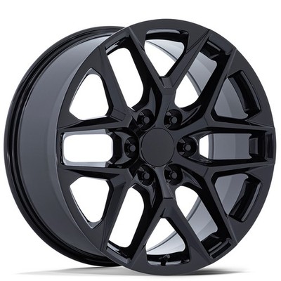 20x9 Performance Replicas Wheels PR229 Gloss Black Rims (4pcs)