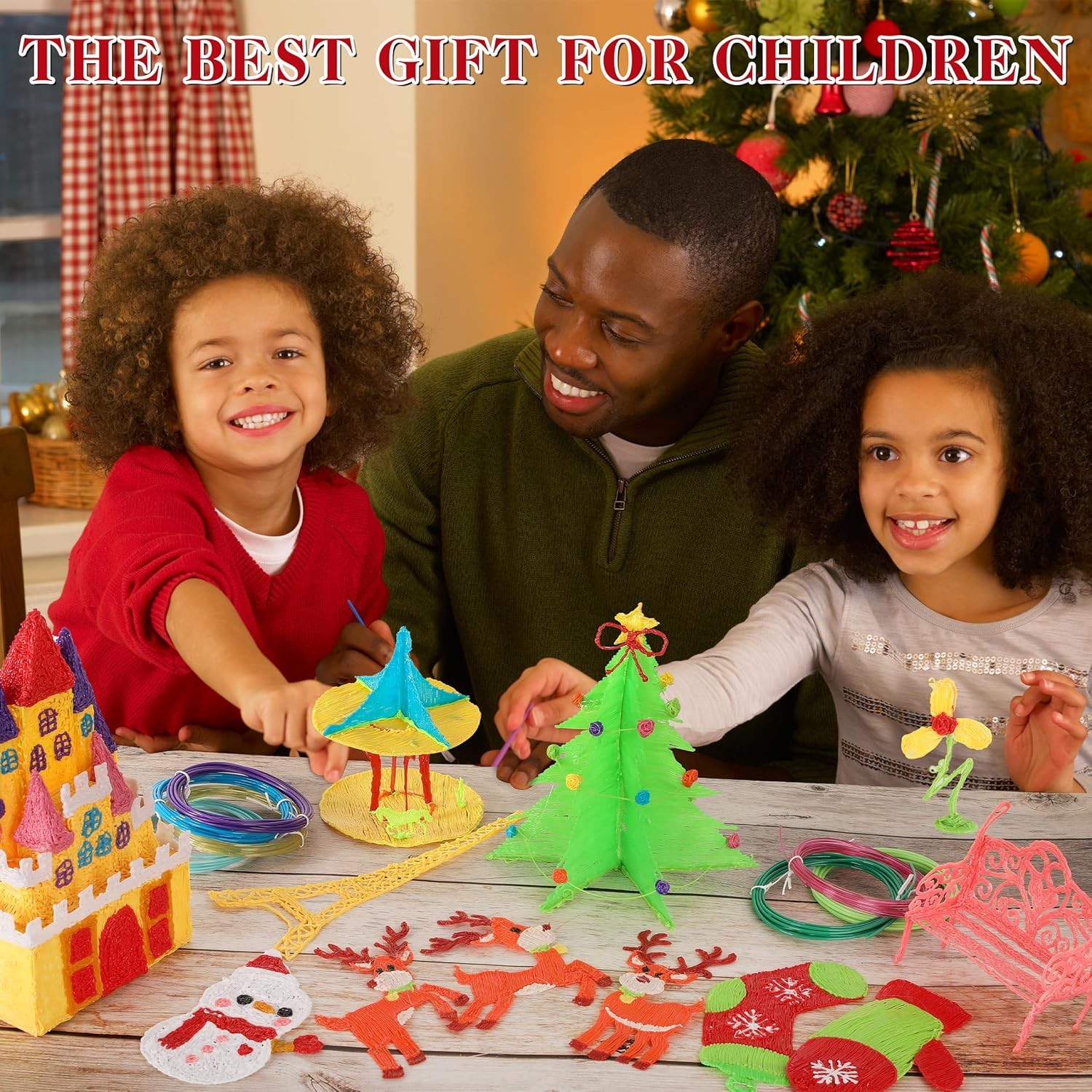 3D Stift Filament Minen 32 Farben 320 Fuß jede Farbe 10 Fuß 1,75 mm PLA Stift...  - Bild 4