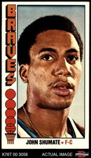 1976 Topps #61 John Shumate Braves-BskB RC Notre Dame 6.5 - EX/MT+