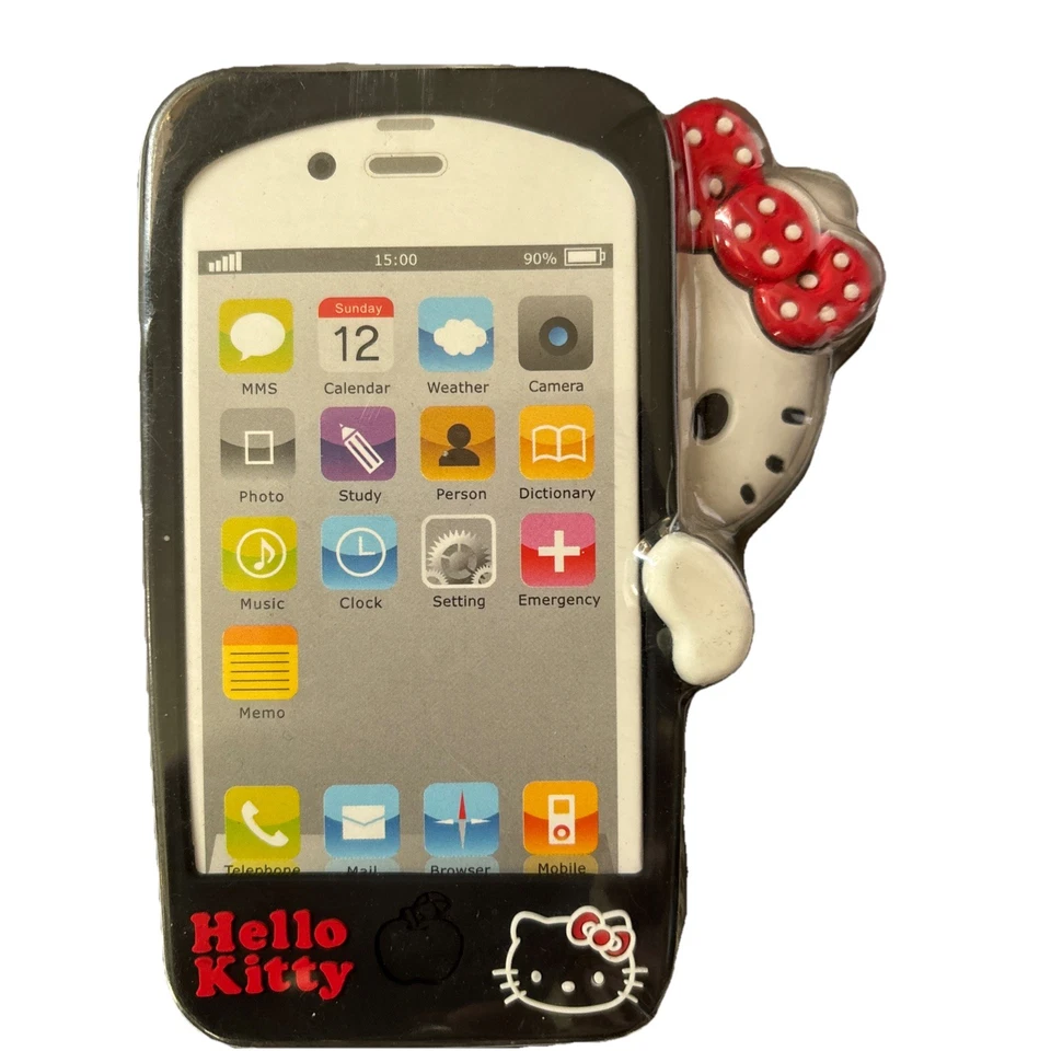 For Iphone 4 Silicone Sanrio Hello Kitty Soft Cover Case Peekaboo From Japan - Image 2 of 4