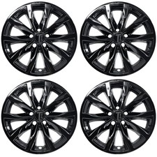 Chrome Delete Gloss Black Patented 18 Wheel Skin Set For 23-25 Honda Cr-v