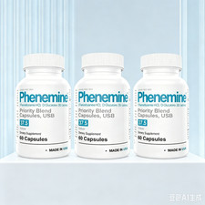 (3 Bottle) Phen 37.5 Strong Fat Burner Weight...
