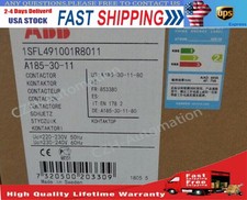 1pc New ABB A185-30-11 Contactor 24V、110V 50Hz / 110-120V 60Hz、220-230V