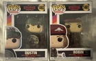 Stranger Things Dustin And Robin Funko Pops