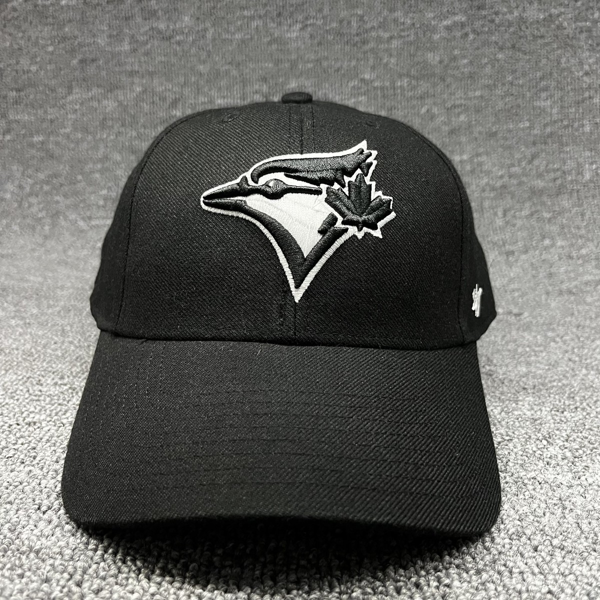 New '47 Toronto Blue Jays MLB MVP Adjustable Hat Black White Cap