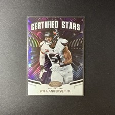 2025 Panini Certified #CST-WAJ Will Anderson Jr. Certified Stars Houston Texans