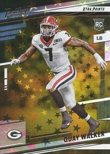 QUAY WALKER 2022 PRESTIGE XTRA POINTS ASTRAL ROOKIE CARD #383 PACKERS. rookie card picture