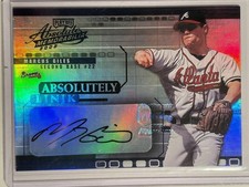 Playoff Absolute Memorabilia Absolutely Ink Marcus Giles #AI-35 Braves Autograph