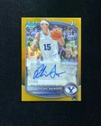2025-26 Topps Bowman Chrome Auto Richie Saunders 1st #CPA-RS Gold 22/50 BYU HF34
