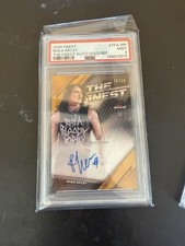 2025 Topps Finest WWE - The Finest Autographs Rhea Ripley  Gold Refractor /50