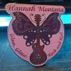 Disney Channel Hannah Montana Glam, Glitter, Rock and Roll Pin Butterfly Guitar