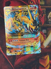 Pokémon LP M Charizard EX Secret Rare Holo Card 107/106 Flashfire Lightly Play on eBay