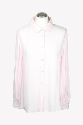 Max & Co Damen Oberteil Gr. 40 Rosa Viskose Oberteil Bluse Blouse Top