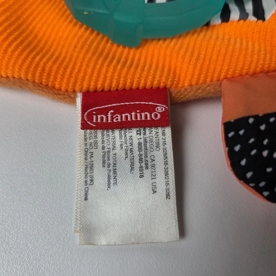 Infantino Cuddly Fox Baby зубочистка плюшевые гофрированные звуки - Изображение 3 из 3