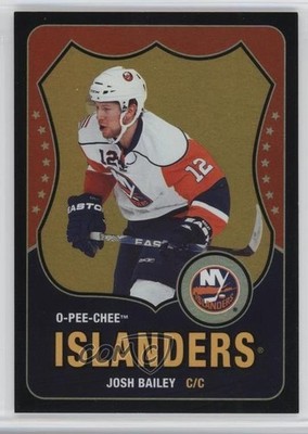2010-11 O-Pee-Chee Black Rainbow Retro 51/100 Josh Bailey #152 3o2