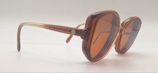 Vintage Universal Brown Translucent Oval Sunglasses FRAMES ONLY America