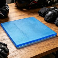 2 Count Shock Absorbing Seat Pad Motorcycle Rear Passenger Gel Cusion