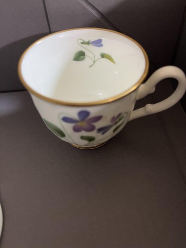 Noritake Violet Dream Demitas Cup Set Of 4 Storage Item - Picture 5 of 5