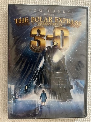 The Polar Express - 2 Disc 3D and DVD w/ 4 Pairs of 3-D Glasses NEW!