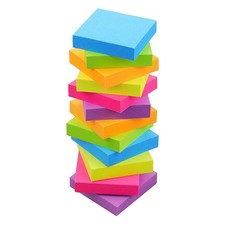 Simona Sticky Notes 2 x 2 inch 1200 Sheets Size 2x2 Sticky Pads 6 Colors 12