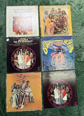 The 5th Dimension Lot of 6 Vinyl LPs - Age of Aquarius, Up Up & Away