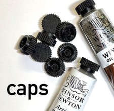  10pcs Replacement Caps Winsor  Newton 37 ml Oil Paint / 3D Printed Lids /Hats