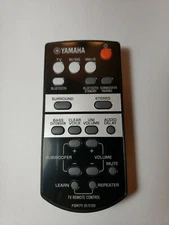 Original New Yamaha FSR71 Sound Bar Remote Control. Model:  ZK721200
