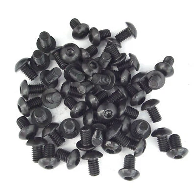 FABLOGIX Dome or hex head Tattoo Machine Building black steel x 10 pcs 6,12,16,18,20,25mm