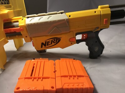 Nerf N-Strike Recon CS-6 Gun and Shoulder Stock, Blast Shield