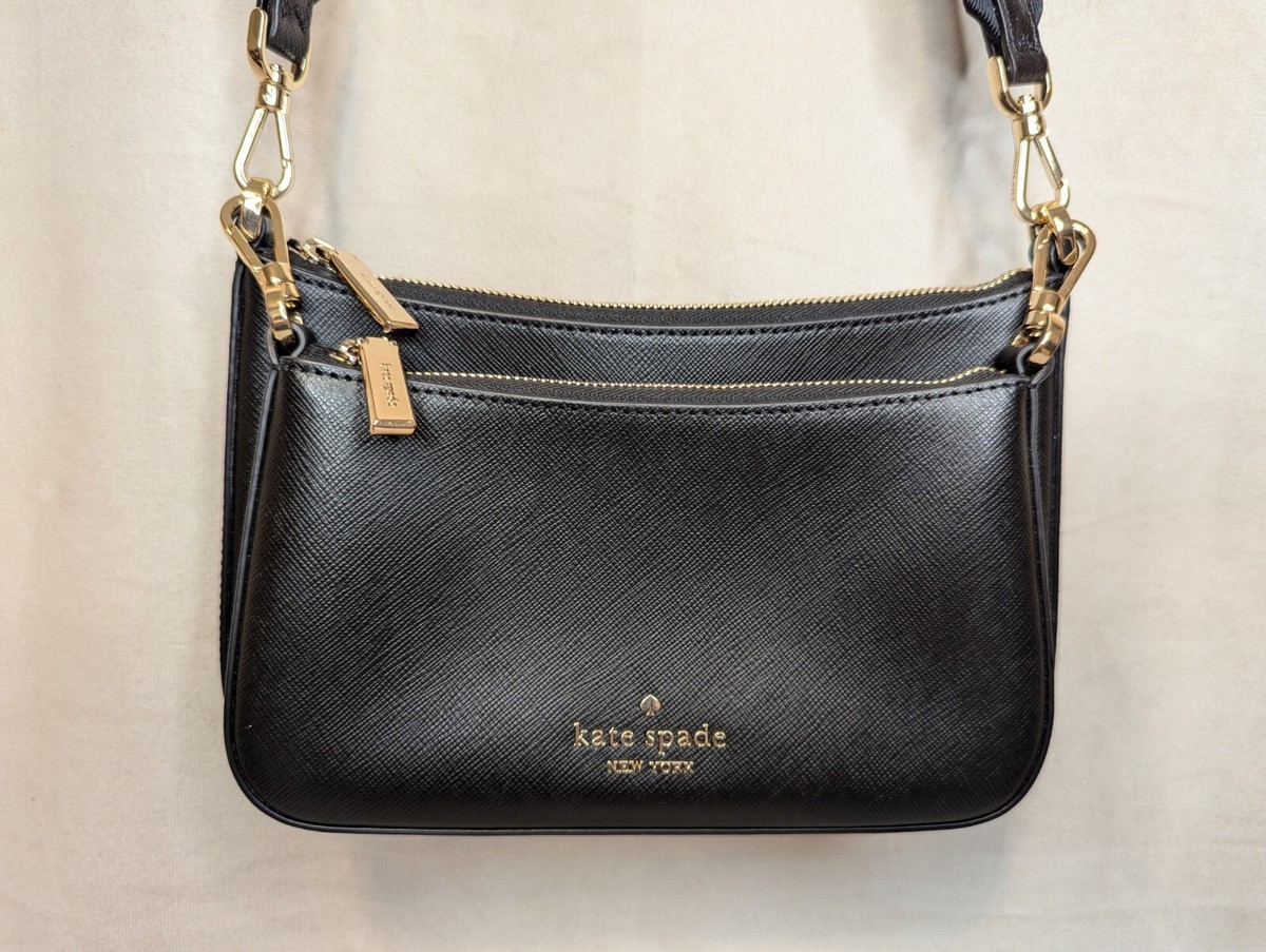 ショルダーバッグ・ポシェット Kate Spade KH759 Duet Saffiano Leather Crossbody s-l400.jpg