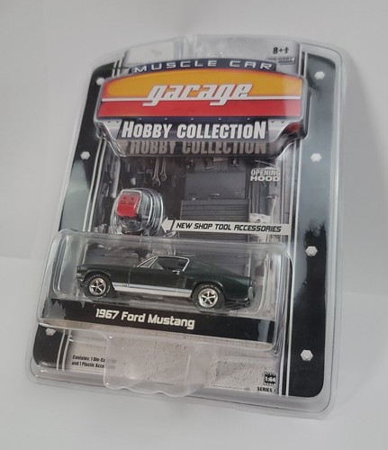 2008 Greenlight Muscle Car Garage Hobby Collection 1967 Ford Mustang 1:64 Scale - Picture 2 of 5