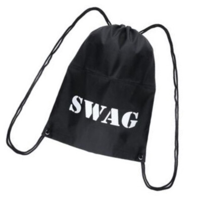 SWAG BAG KORDELZUGBEUTEL EINBRECHER DIEB RÄUBER KOSTÜM ACCESSOIRE
